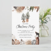 ウィンターパインズクリスマスホリデーパーティー招待状 招待状 (スタンド正面)