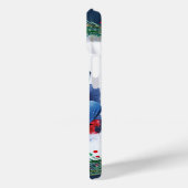 ウィンターパインズパーソナライズされたファミリーの写真 Case-Mate iPhoneケース (裏面 / 左)