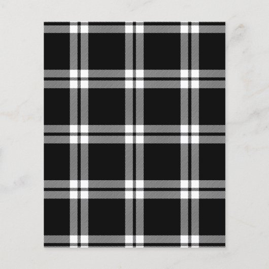 ウィンターパインズ |プレイドクリスマスバジェット招待状 (裏面)