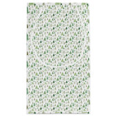 ウィンターパインツリーフォレストワインバッグ スモールペーパーバッグ (裏面)