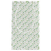 ウィンターパインツリーフォレストワインバッグ スモールペーパーバッグ (正面)