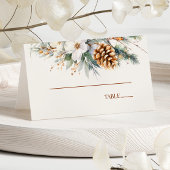 ウィンターパインフラワーズ結婚フローラ プレイスカード