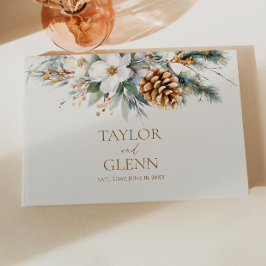 ウィンターパインフローラ結婚花 ゲストブック