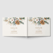 ウィンターパインフローラ結婚花 ゲストブック (全面)