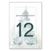 ウィンターパインロマンス テーブルナンバー (裏面)