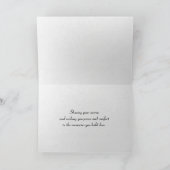 ウィンターパイン悔やみや弔慰 カード (内部)