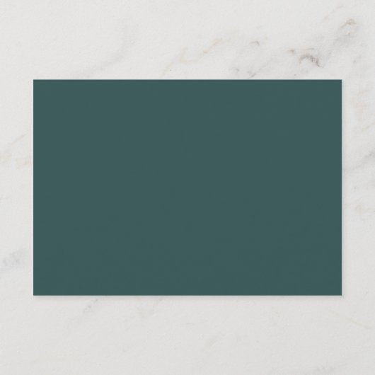 ウィンターパイン結婚のエンクロージャカード エンクロージャーカード (裏面)