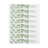 ウィンターパイン葉ズ ラップアラウンドラベル (シート)