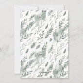 ウィンターパイン |ホリデーフォトカード シーズンカード (裏面)