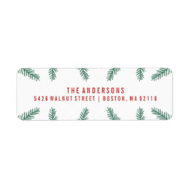 ウィンターパイン |休日 ラベル