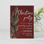 ウィンターパイン&金ゴールドフェスティバルオフィスクリスマスパーティー 招待状 (スタンド正面)