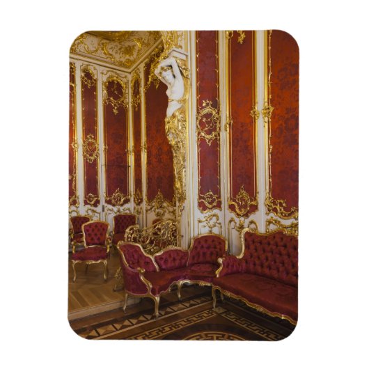 ウィンターパレスとエルミタージュ美術館 マグネット (縦)