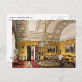 ウィンターパレスインテリアはがき ポストカード (正面/裏面)