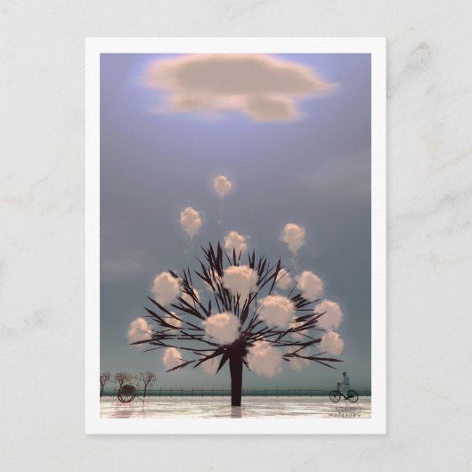 ウィンターパークはがき ポストカード (正面)