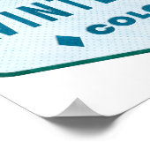 ウィンターパークコロラドスキーバッジ ポスター (角)