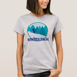 ウィンターパークスキーヤー Tシャツ