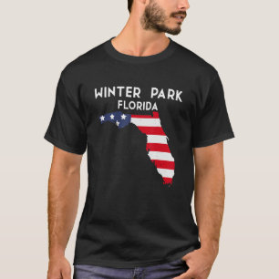 ウィンターパークフロリダUSA州アメリカトラベルフロリ Tシャツ