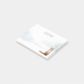 ウィンターパーソナライズされたウッドランドシーンキツネ ポストイット (アングル)