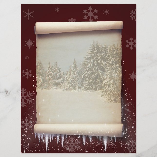 ウィンターパーチメントイラストレーション (正面)