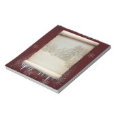 ウィンターパーチメントイラストレーション ノートパッド (回転)