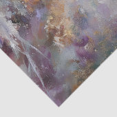 ウィンターパープルフローラキャットデカップクラフト紙 薄葉紙 (詳細)