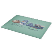 ウィンタービベスフレンドリー雪だるま カッティングボード (角)