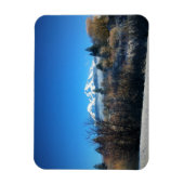 ウィンタービューアット山シャスタ， CA マグネット (縦)