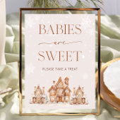 ウィンタービレッジクリスマスベビーは甘い ポスター