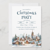 ウィンタービレッジシーナリークリスマスパーティー 招待状 (正面)