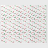 ウィンタービレッジシーンメリークリスマス ラッピングペーパー (フラット)