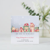 ウィンタービレッジニューホームフォーザホリデーズクリスマス 招待状 (スタンド正面)