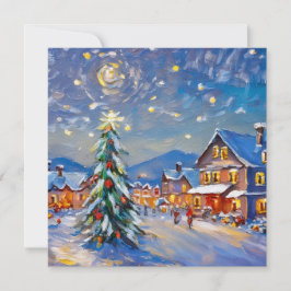 ウィンタービレッジホリデイ カード