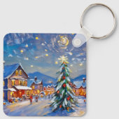 ウィンタービレッジホリデイ キーホルダー (裏面)