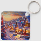 ウィンタービレッジホリデイ キーホルダー (裏面)