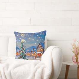 ウィンタービレッジホリデイ クッション