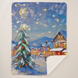 ウィンタービレッジホリデイ シェルパブランケット