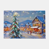 ウィンタービレッジホリデイ ドアマット (正面)