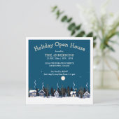 ウィンタービレッジホリデーオープンハウスパーティの招待状 招待状 (スタンド正面)