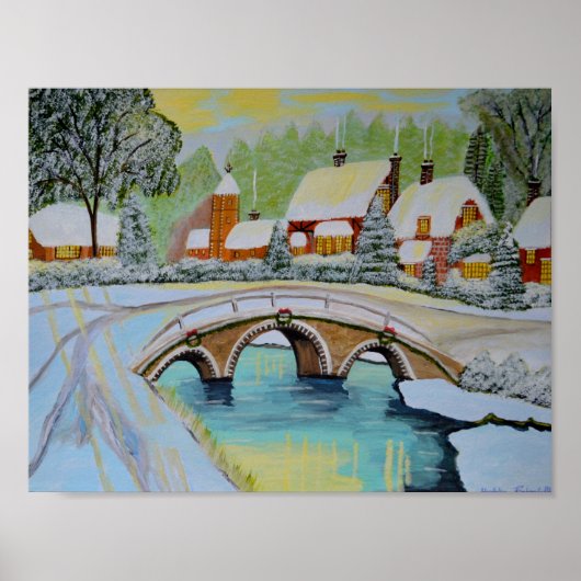 ウィンタービレッジポスター ポスター (正面)