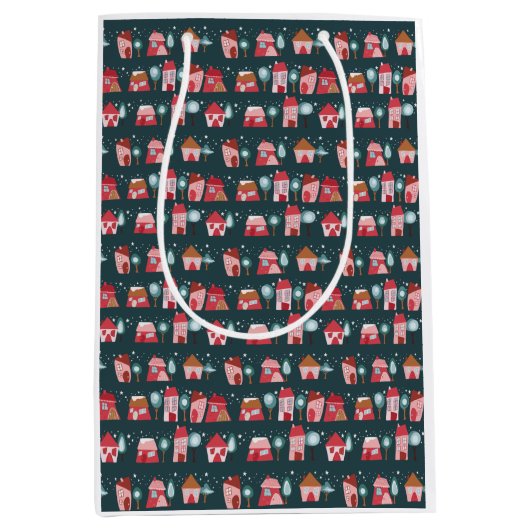 ウィンタービレッジ ミディアムペーパーバッグ (正面)