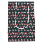 ウィンタービレッジ ミディアムペーパーバッグ (裏面)