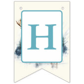 ウィンタービーブスウォーターカラームース – 誕生日 バンティングフラッグ (第2の旗)