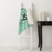 ウィンタービーブススポーツおもしろいアイコンSherpa毛布 シェルパブランケット (インサイチュ)