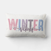 ウィンタービーブスソフトパステルタイポグラフィ ランバークッション (裏面)
