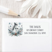 ウィンタービーブスホース – 差出人住所 ラベル (インサイチュ)