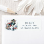 ウィンタービーブスホース – 差出人住所 ラベル (インサイチュ)