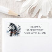 ウィンタービーブスホース – 差出人住所 ラベル (インサイチュ)