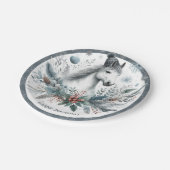 ウィンタービーブスホース – 誕生日 ペーパープレート (アングル)