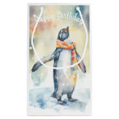 ウィンタービーブペンギン – 誕生日パーティー –  スモールペーパーバッグ (裏面)