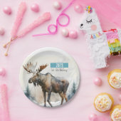 ウィンタービーブムース – 誕生日パーティー – ペーパープレート (パーティー)